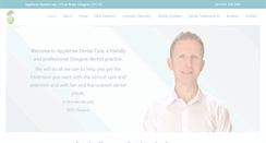Desktop Screenshot of dentistglasgow.com